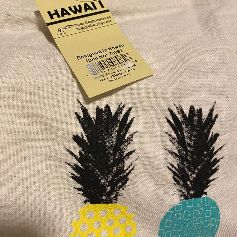 Hawaii colorful new pineapple tote bag - Picture 4 of 5